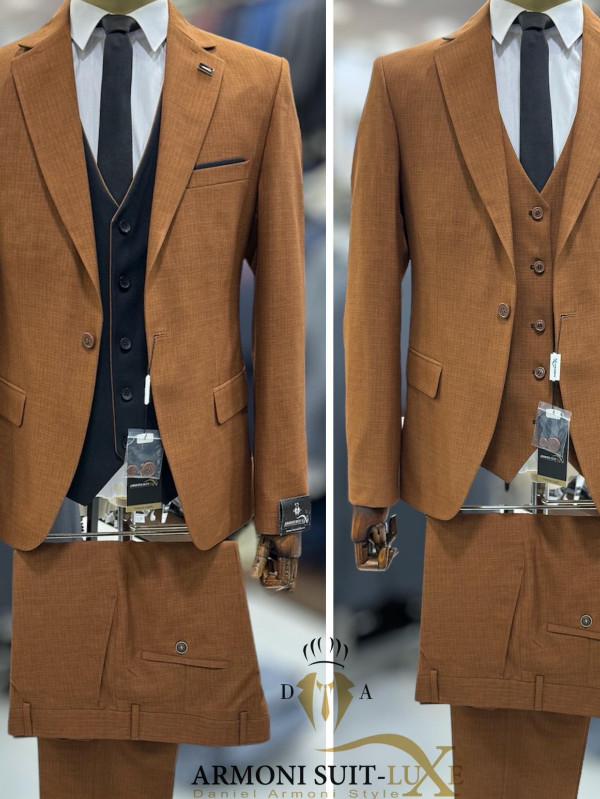 Armoni Suit Lux Daniel Armoni Style (Biscuit Color)