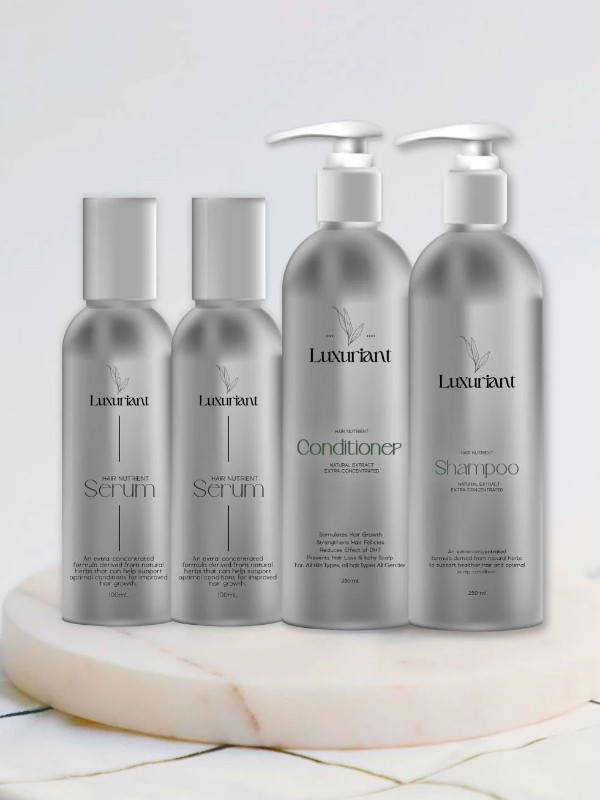 Plant Based Shampoo: 4 in 1 Hair Growth Set Women
