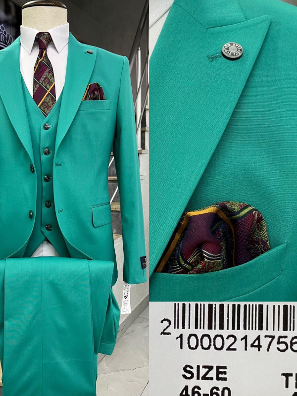 Armoni Suit Lux Daniel Armoni Style (Pearl Green)